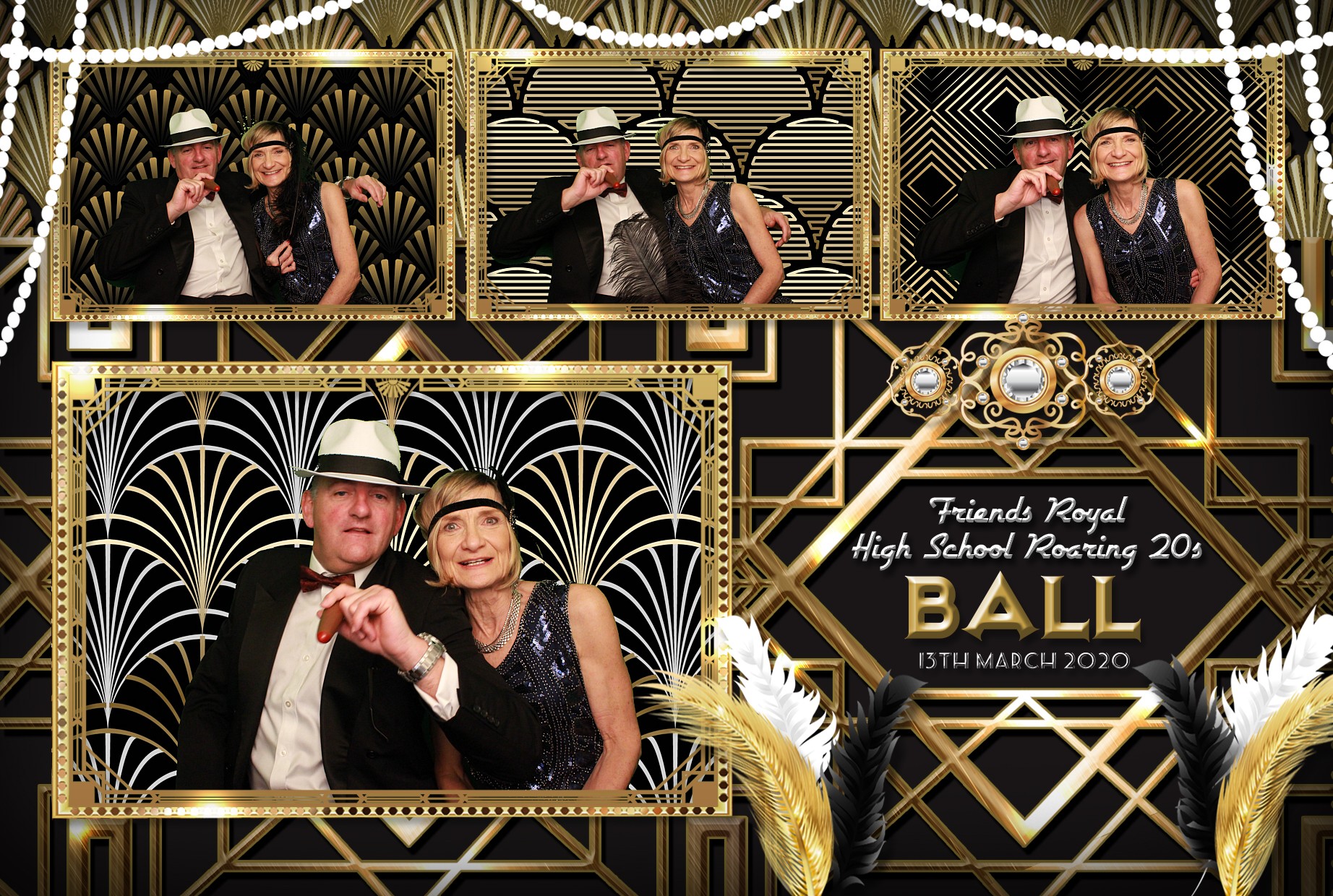 Friends Royal High School Roaring 20s Ball | View more photos from the event at gallery.myphotoboothexperience.co.uk/u/MyPhotoBoothExperienceLtd/Friends-Royal-High-School-Roaring-20s-Ball